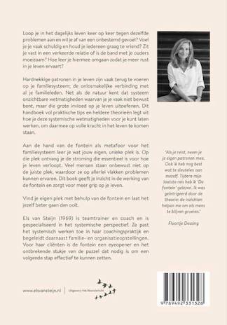 De fontein Els van Steijn (achterzijde boek) Afbeelding van het boek De fontein (achterzijde)