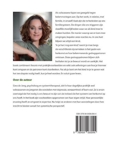 In je hart nog een kind Afbeelding van het boek In je hart nog een kind - achterzijde