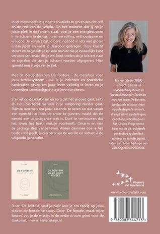 De fontein, vier je leve Afbeelding van het boek De fontein, vier je leven (achterzijde)